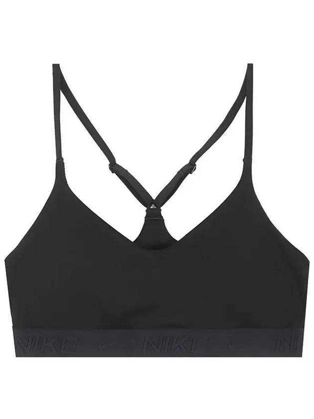 Indy Light Support Padded Adjustable Bra Black - NIKE - BALAAN 3