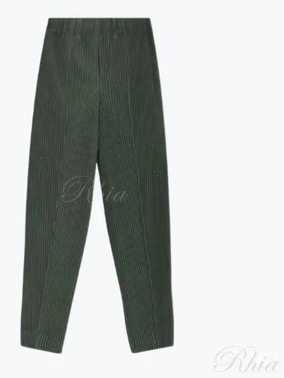 Complete Straight Pants Moss Green - ISSEY MIYAKE - BALAAN 2