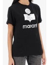 Women s Coldy Short Sleeve T Shirt TS0004FA A1N10E 01BK - ISABEL MARANT - BALAAN 2