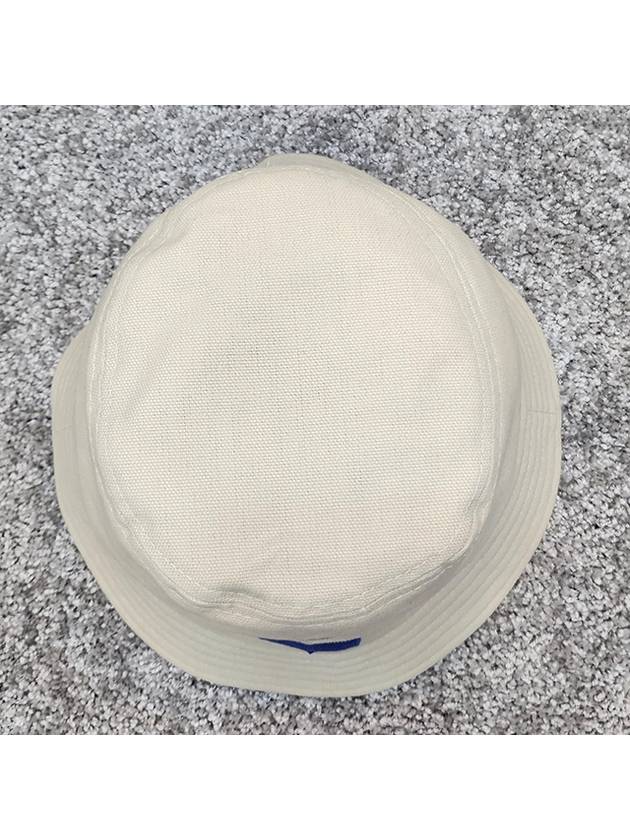 HALEY logo bucket hat ecru blue CU001XFA A1C09A ECBU - ISABEL MARANT ETOILE - BALAAN 5