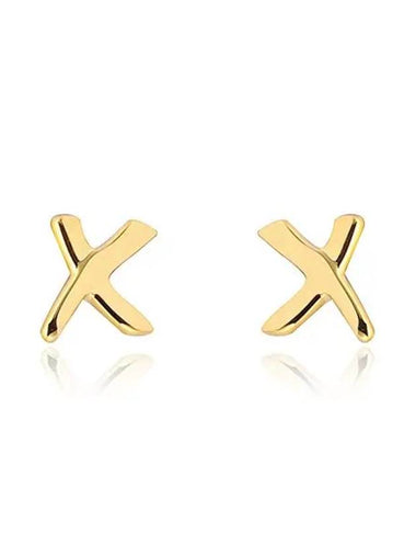 Paloma's Graffiti X Mini  Earrings Gold - TIFFANY & CO. - BALAAN 1