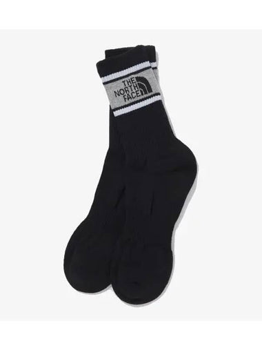 The North Face NY4MQ00J White Label Mid Socks - THE NORTH FACE - BALAAN 1