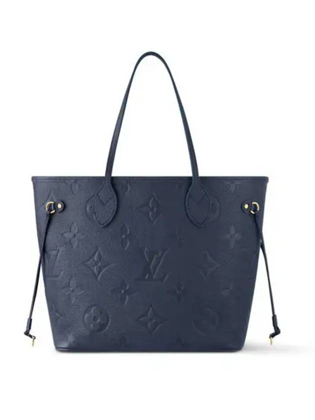 Neverfull MM Monogram Empreinte Tote Bag Navy - LOUIS VUITTON - BALAAN 2