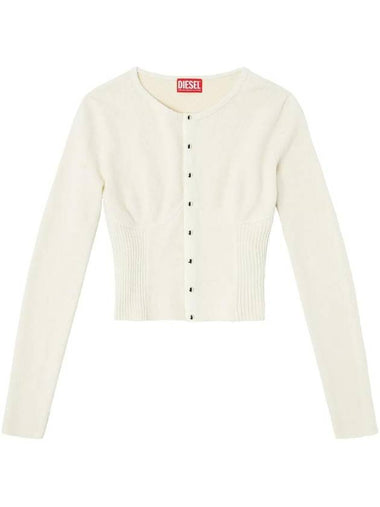 M-Resta Cardigan Off White - DIESEL - BALAAN 1