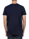 VPC Logo Organic Cotton Short Sleeve T-Shirt Navy - A.P.C. - BALAAN 5