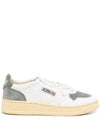 Medalist Grey Suede Low Top Sneakers White - AUTRY - BALAAN 1