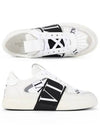 VL7N Band Leather Low Top Sneakers White - VALENTINO - BALAAN 4