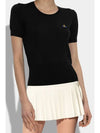 Bea Embroidery Logo Knit Top Black - VIVIENNE WESTWOOD - BALAAN 7