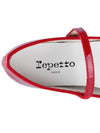 Women's Rose Mary Jane Pumps Middle Heel Red - REPETTO - 9