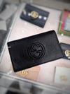 GG Logo Chain Soho Cross Bag Black - GUCCI - BALAAN 2