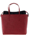 Polly Drawstring String Tote Bag Red - VIVIENNE WESTWOOD - BALAAN.