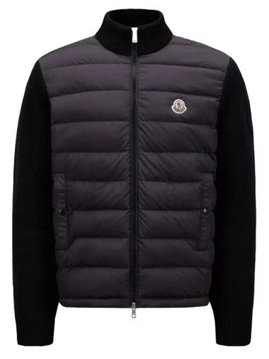 Tricot Knit Padding Black 091 9B00020 M1115 - MONCLER - BALAAN 1