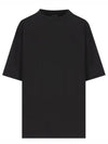 Logo Print Short Sleeve T-Shirt Black - BALENCIAGA - BALAAN 2