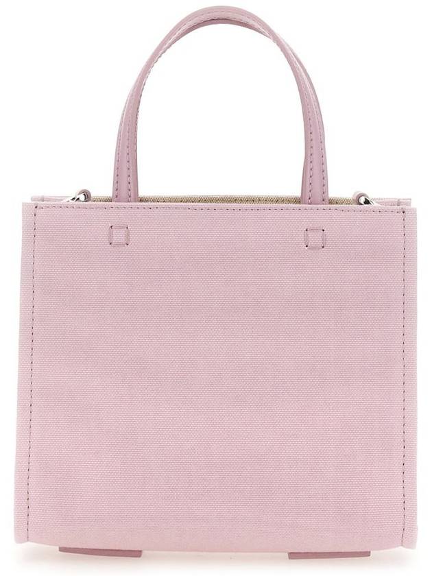 Embroidered G Logo Tote Bag Pink - GIVENCHY - BALAAN 4