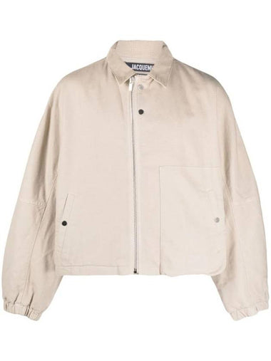 Le Blouson Trivela Utility Jacket Light Beige - JACQUEMUS - BALAAN 1