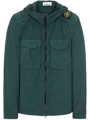 21SS 741511602 V0057 Shoulder Waffen Patch Naslan Jacket Green Men's Jacket TLS - STONE ISLAND - BALAAN 1