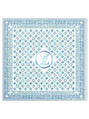 LV Tiles Square 90 Scarf Lagoon - LOUIS VUITTON - BALAAN 2