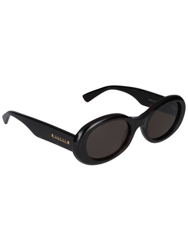 tortoiseshell oval frame sunglasses GG1587S - GUCCI - BALAAN 5