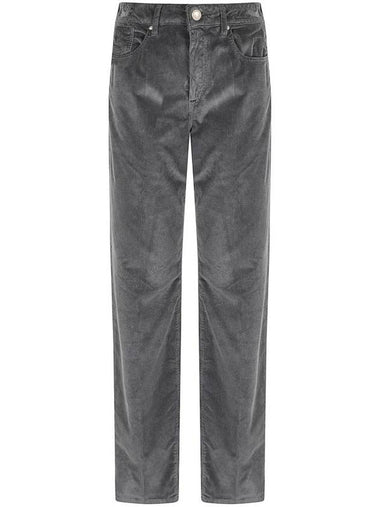 Handpicked Trousers Anthracite - HAND PICKED - BALAAN 1