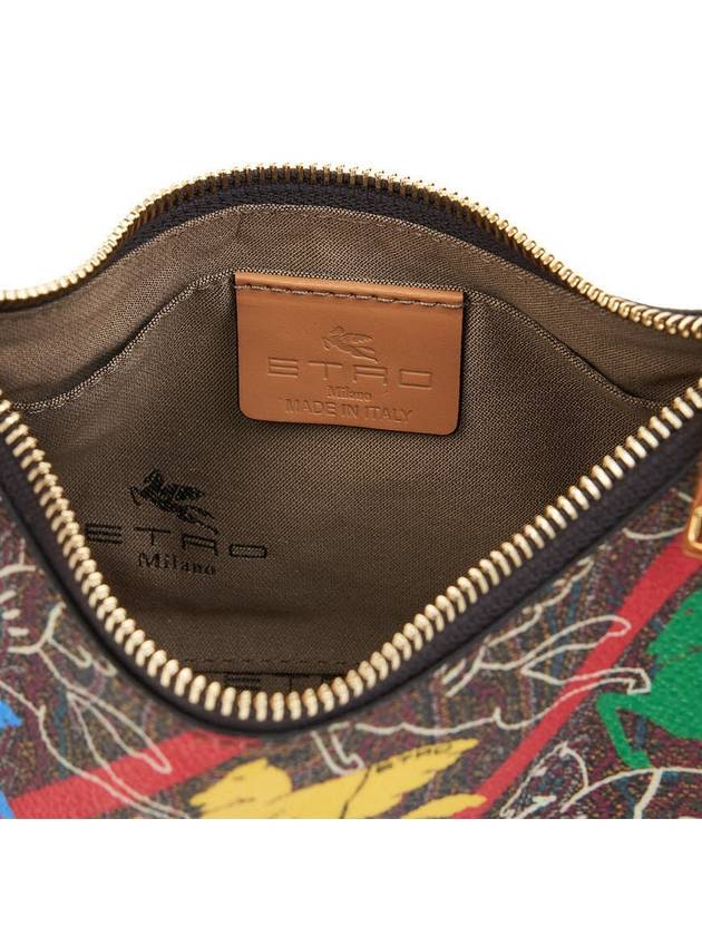 Stampa Pegasus Shoulder Bag Brown - ETRO - BALAAN 11