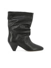 REACHI Corn Heel Leather Boots 24PBO0086FAB1A08S01BK - ISABEL MARANT - BALAAN 1