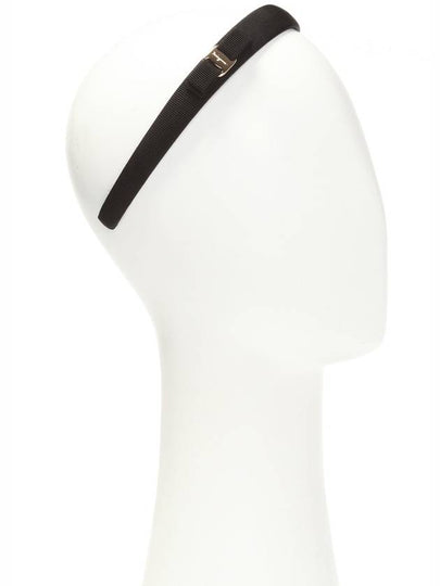 FERRAGAMO Appliqued Headband, Women's, Black - SALVATORE FERRAGAMO - BALAAN 2