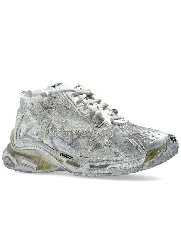 Balenciaga Sneakers Runner, Men's, Silver - BALENCIAGA - BALAAN 4