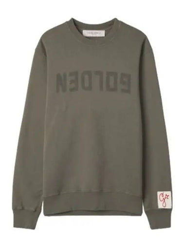 Archibald Sweatshirt Dusty Olive - GOLDEN GOOSE - BALAAN 1