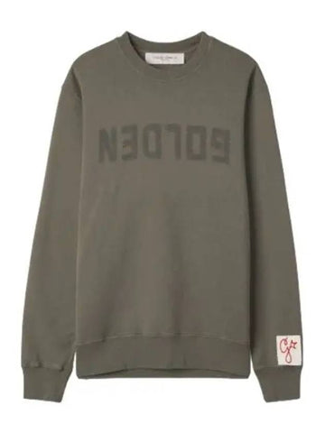 Archibald Sweatshirt Dusty Olive T Shirt - GOLDEN GOOSE - BALAAN 1