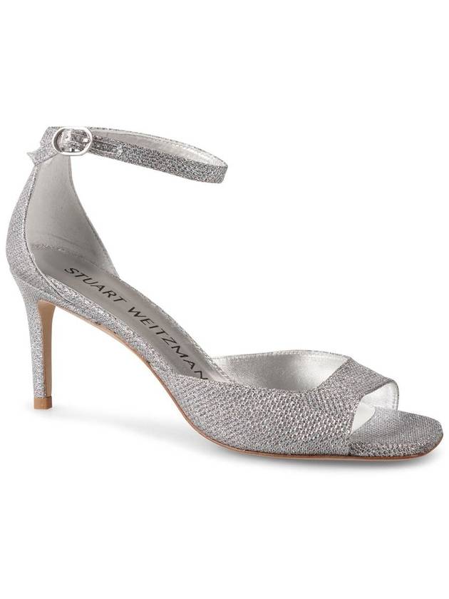 Stuart Weitzman Nudisty 75 Sandal Silver - STUART WEITZMAN - BALAAN 3