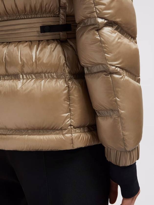 Women s Bernins Down Ski Padded Camel Beige - MONCLER - BALAAN 9