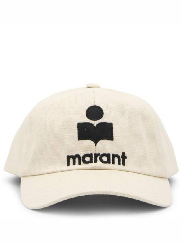 Tyron Logo Cotton Ball Cap Ecru - ISABEL MARANT - BALAAN 2