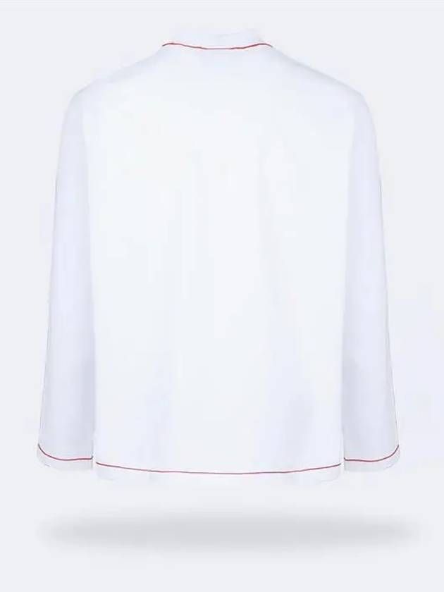 Le Logo Print Long Sleeve T-shirt White - JACQUEMUS - BALAAN 3