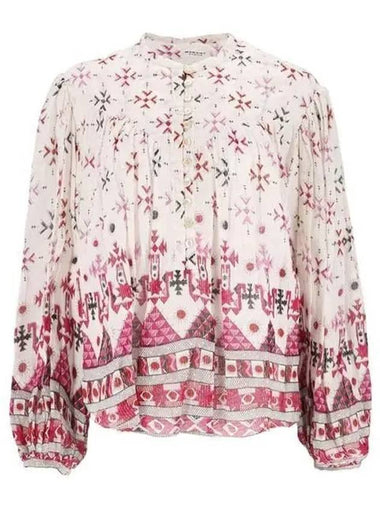 Salika Blouse HT0022FC A1J53E 20WH 1096746 - ISABEL MARANT - BALAAN 1