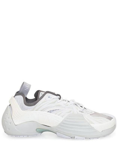 Mesh FalshX Low Top Sneakers White - LANVIN - BALAAN 2