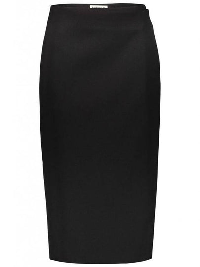 wrap midi pencil skirt black - BALENCIAGA - BALAAN 2