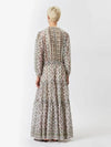 Mafezia Silk Long Dress - ISABEL MARANT - BALAAN 4