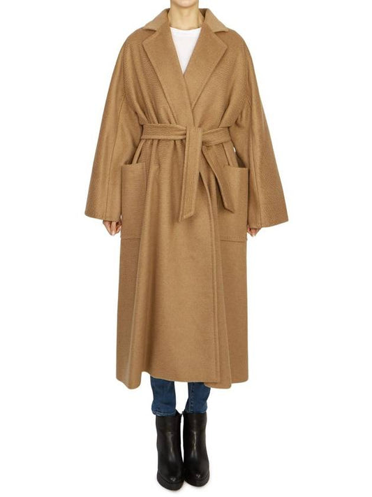 Olea Cashmere Single Coat Camel - MAX MARA - BALAAN 2