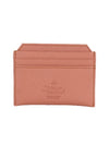 Saffiano Slim Card Wallet Brown - VIVIENNE WESTWOOD - BALAAN 3