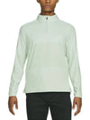 Golf Vapor Dri-Fit Half Zip-Up Long Sleeve T-Shirt Light Green - NIKE - BALAAN 3