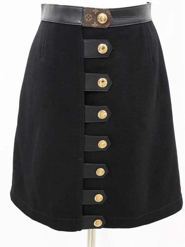 Skirt Black 1AA8TM - LOUIS VUITTON - BALAAN 1