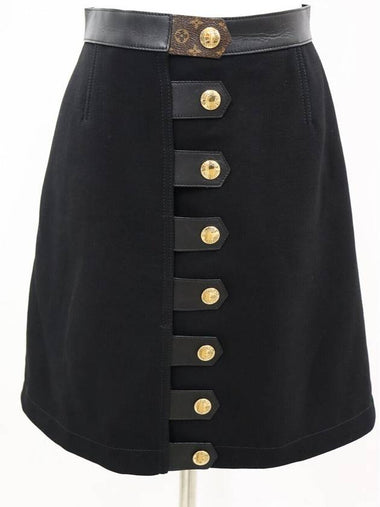 Skirt Black 1AA8TM - LOUIS VUITTON - BALAAN 1