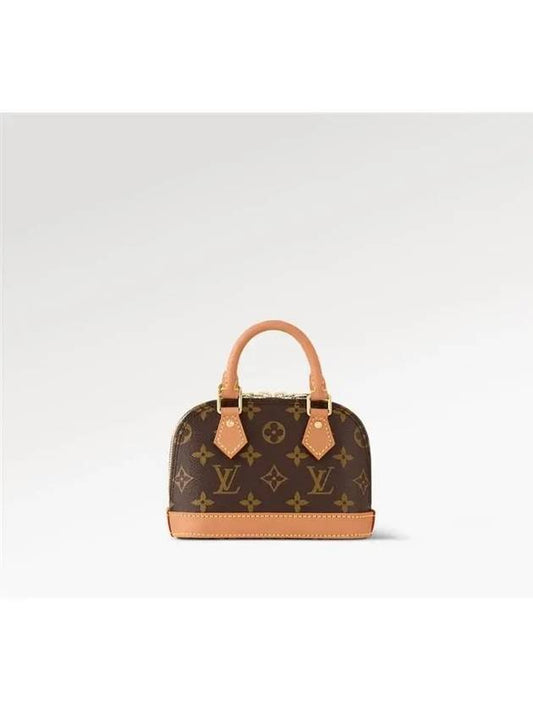 Nano Alma Monogram Tote Bag Brown - LOUIS VUITTON - BALAAN 2