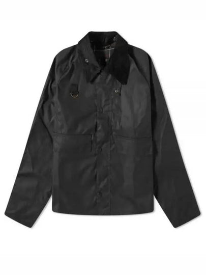 Spey Wax Jacket Black - BARBOUR - BALAAN 2