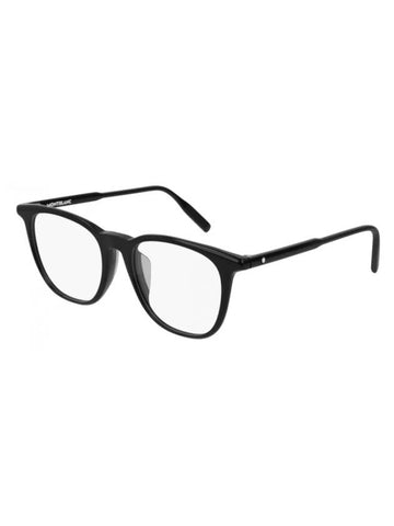 Eyewear Acetate Square Eyeglasses Black - MONTBLANC - BALAAN 1