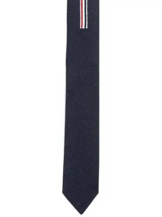 RWB Striped Wool Tie Navy - THOM BROWNE - BALAAN 2