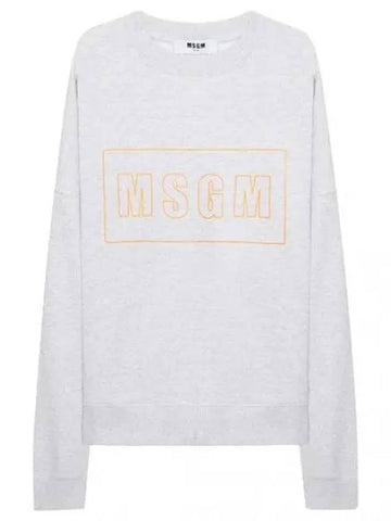 neon box logo sweatshirt men - MSGM - BALAAN 1