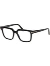 Blue light blocking glasses frame TF5889B 001 square horn - TOM FORD - BALAAN 8