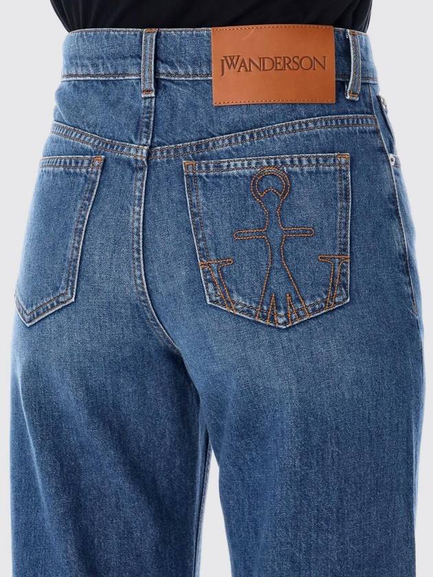 Turn-Up Denim Jeans Blue - JW ANDERSON - BALAAN 4