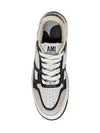 New Arcade Leather Low Top Sneakers White Black - AMI - BALAAN 5